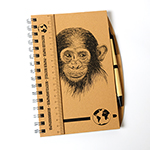 NOTEBOOK RECYCLED A5 CHIMP